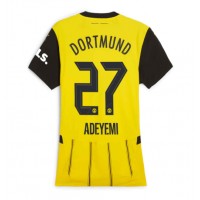 Echipament fotbal Borussia Dortmund Karim Adeyemi #27 Tricou Acasa 2024-25 pentru femei maneca scurta